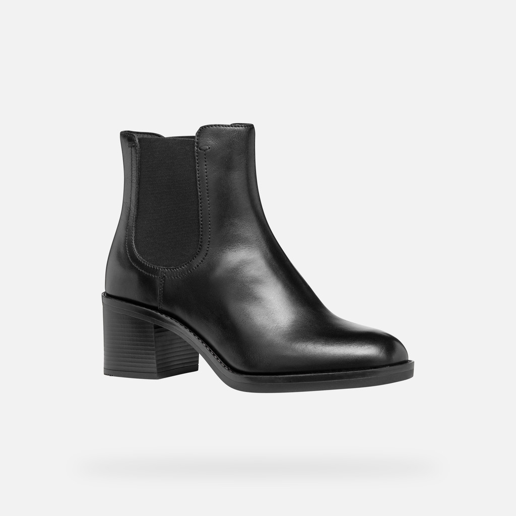 Geox Serilda 60 Mujer D46XXB00043C9999 Botines Tacón Medio