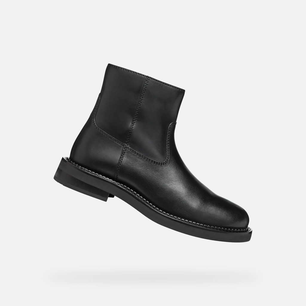 Geox serilda mujer D46WYB00043C9999 Botines de tacón bajo