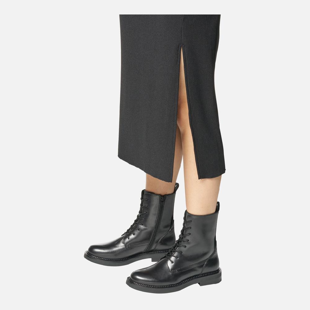 Geox Serilda Mujer D46WYG00043C9999 Botines Con Cordones