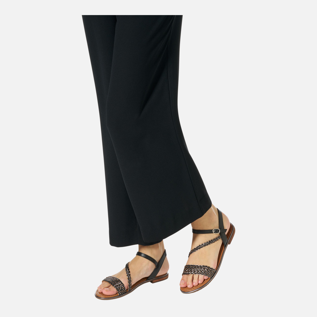 Geox Sozy Plus Mujer D55DQD081KYC9B1G Sandalias Planas