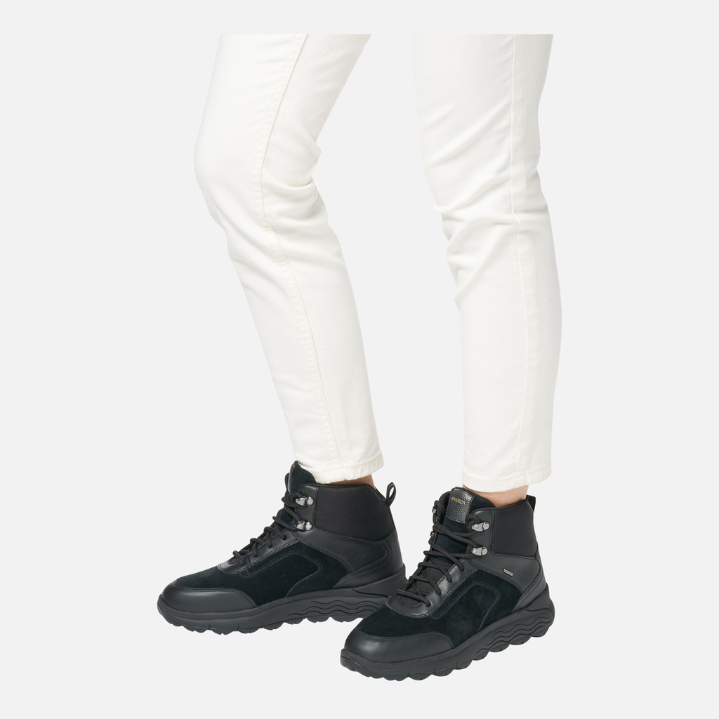 Geox Spherica 4x4 Abx Mujer D4626B08522C9999 Botines Impermeables