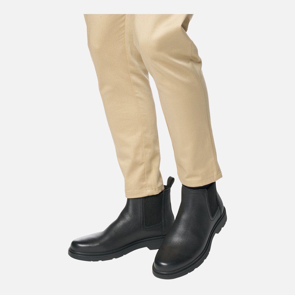 Geox Spherica Ec1 Hombre U36D1C00046C9997 Botas Chelsea