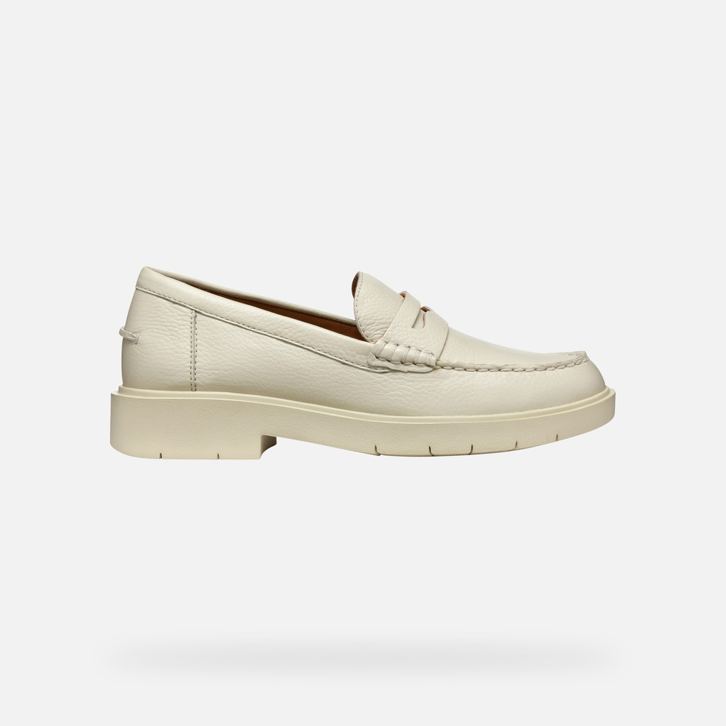 Geox Spherica Ec1 Mujer D25QRA00046C1122 Mocasines De Cuero