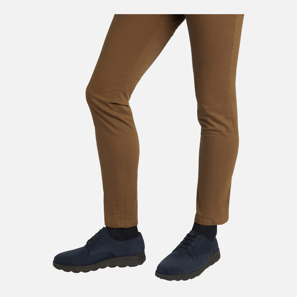 Geox Spherica Ec10 Hombre U45GHA00020C4002 Zapatos De Ante