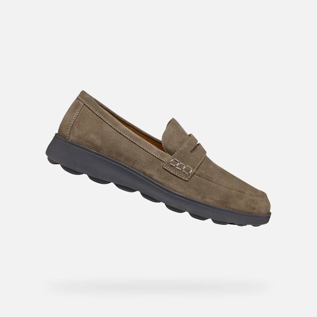 Geox spherica ec10 hombre U45GHC00020C1018 Mocasines de ante