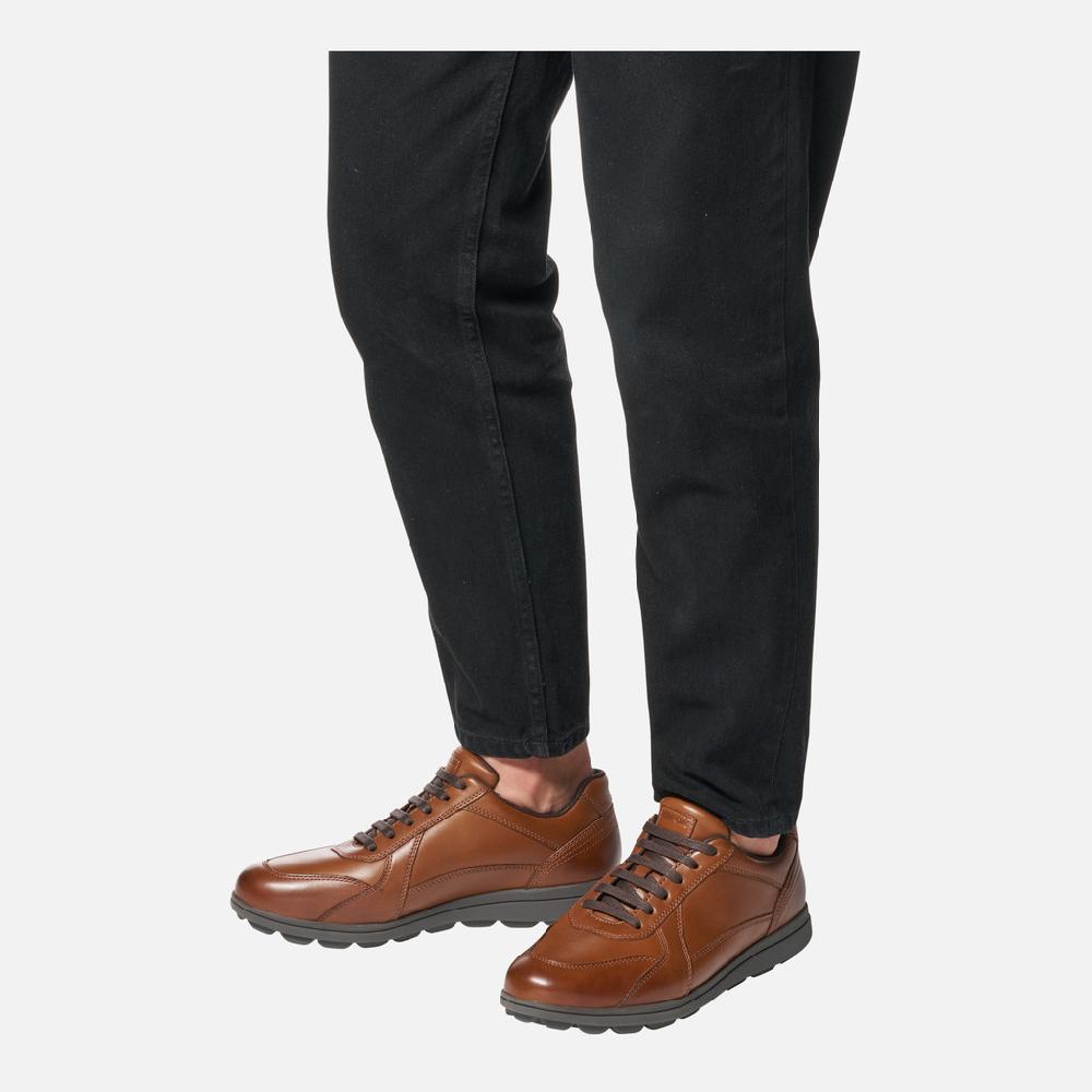 Geox Spherica Ec12 Hombre U45GRA00043C6001 Zapatos De Piel