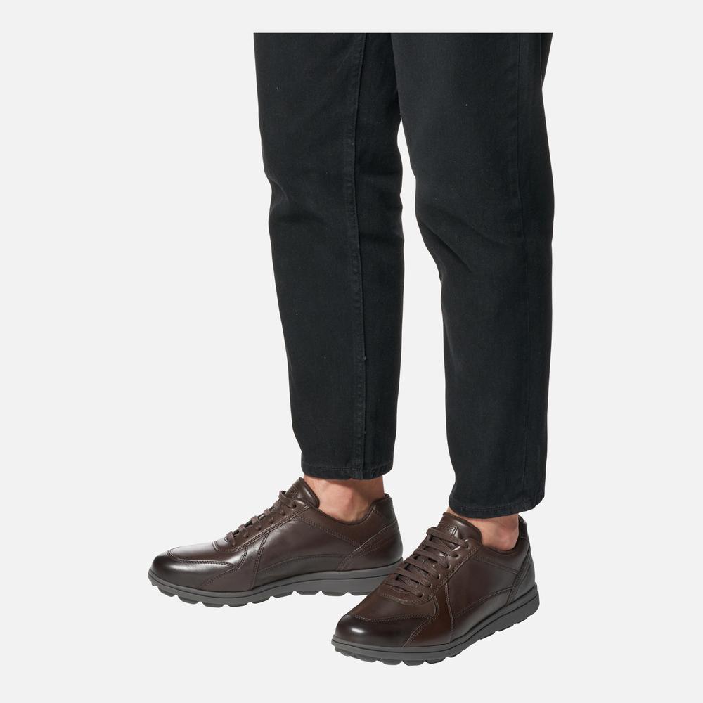 Geox Spherica Ec12 Hombre U45GRA00043C6009 Zapatos De Piel