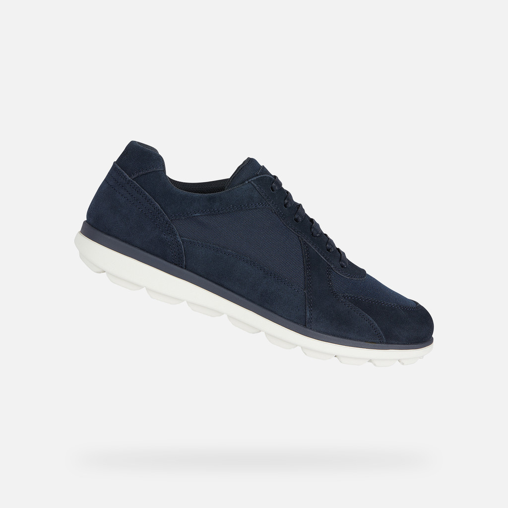 Geox spherica ec12 hombre U45GRA02211C4002 Zapatos de ante