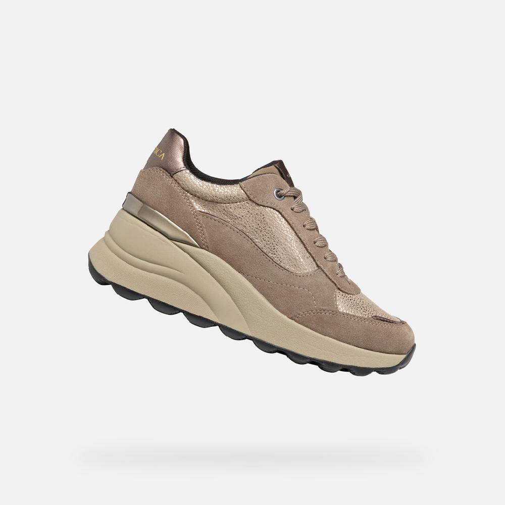 Geox spherica ec13 mujer D45WAA0JS22C6029 Zapatillas de cuña