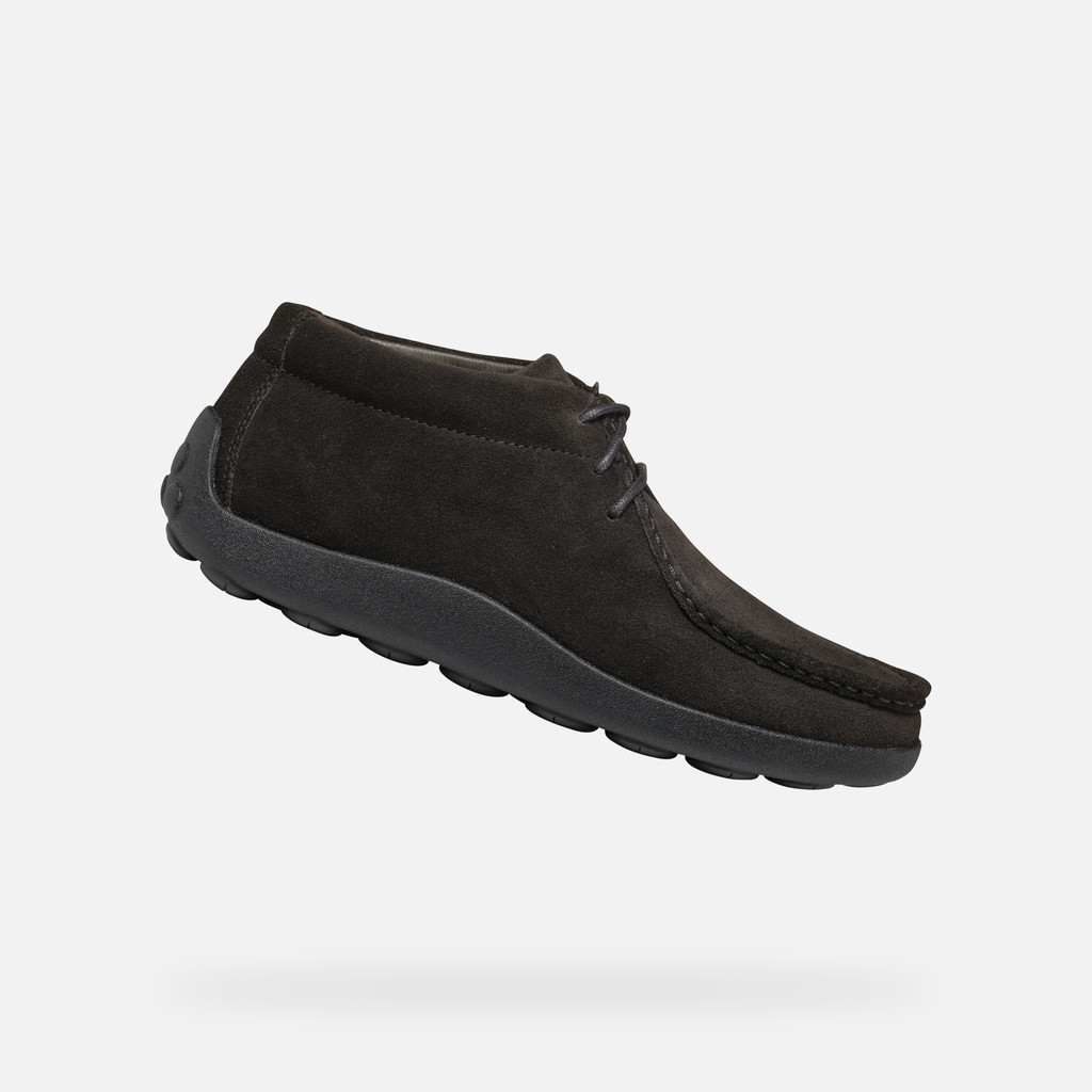 Geox spherica ec14 hombre U46HLB00022C6024 Mocasines de ante