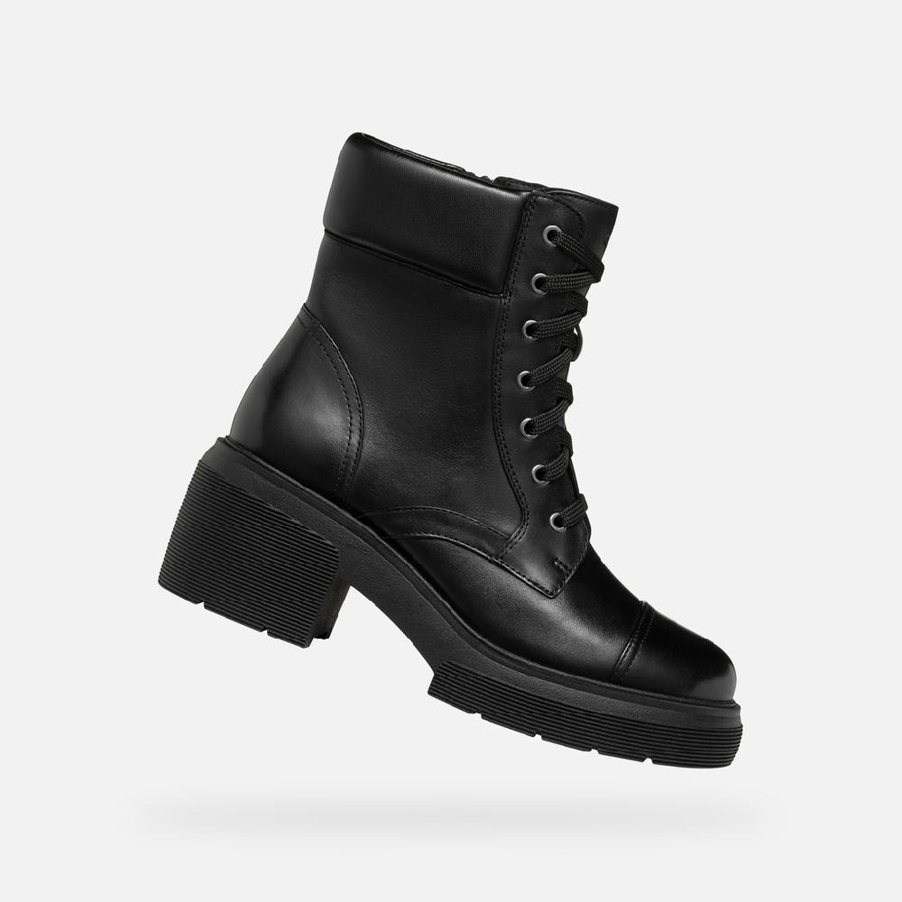 Geox spherica ec15 mujer D46WWB043BCC9999 Botines con cordones