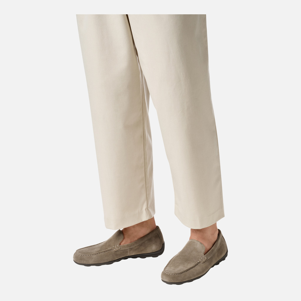 Geox Spherica Ec16 Hombre U55HYA00022C1018 Mocasines De Ante