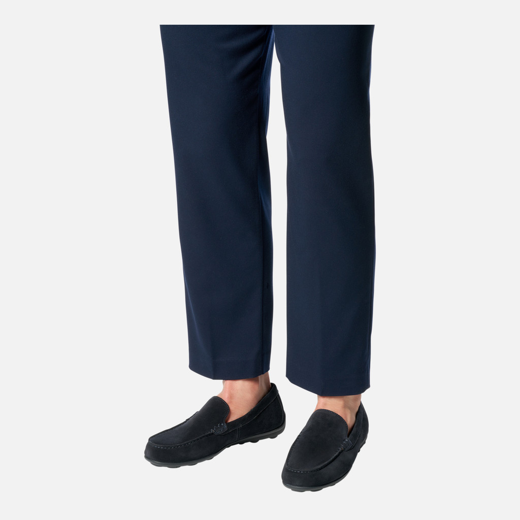 Geox Spherica Ec16 Hombre U55HYA00022C4021 Mocasines De Ante