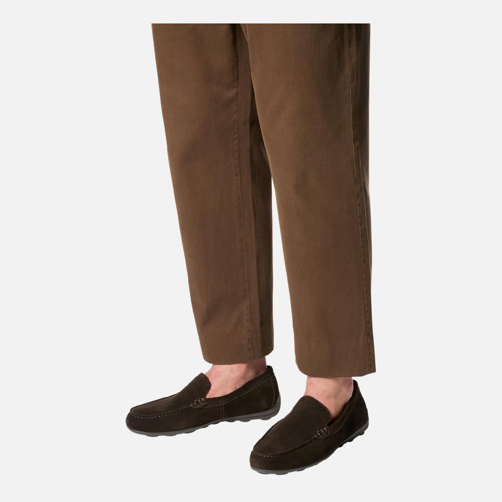 Geox Spherica Ec16 Hombre U55HYA00022C6006 Mocasines De Ante