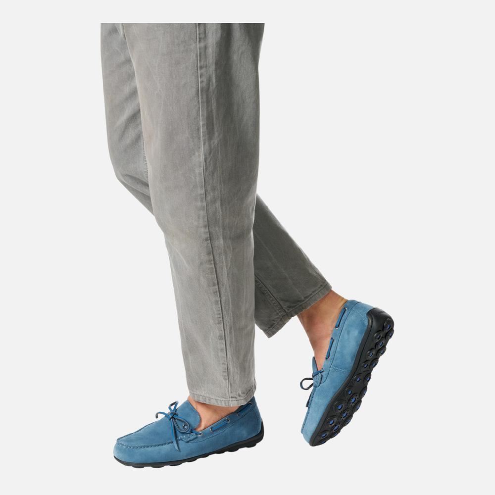 Geox Spherica Ec16 Hombre U55HYB00022C4005 Mocasines De Ante