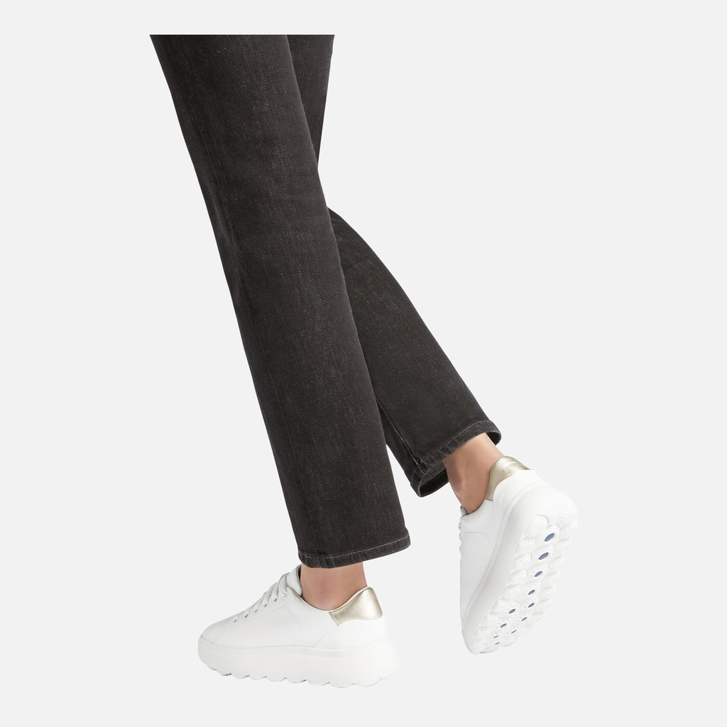 Geox Spherica Ec4.1 Mujer D35TCB085Y2C0232 Zapatillas Bajas