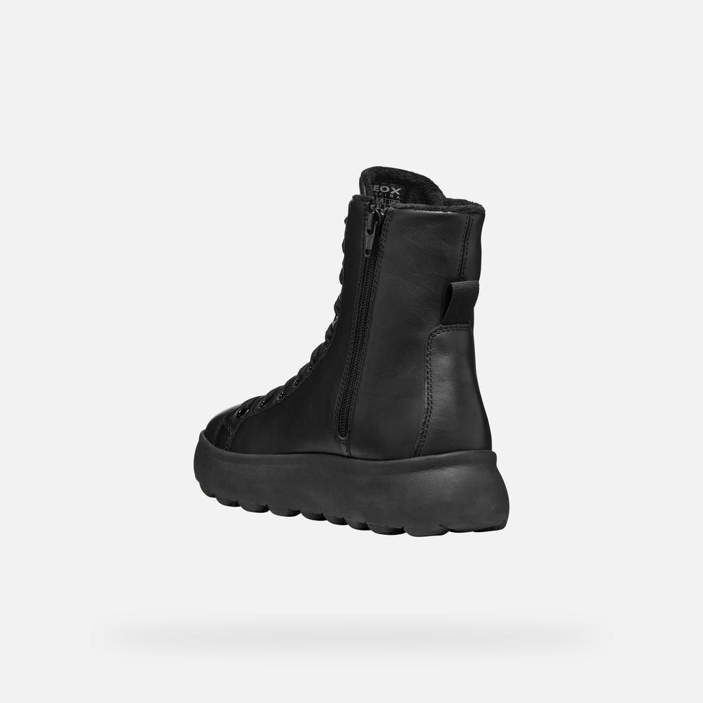 Geox Spherica Ec4.1 Mujer D36TCD00085C9999 Botines Con Cordones