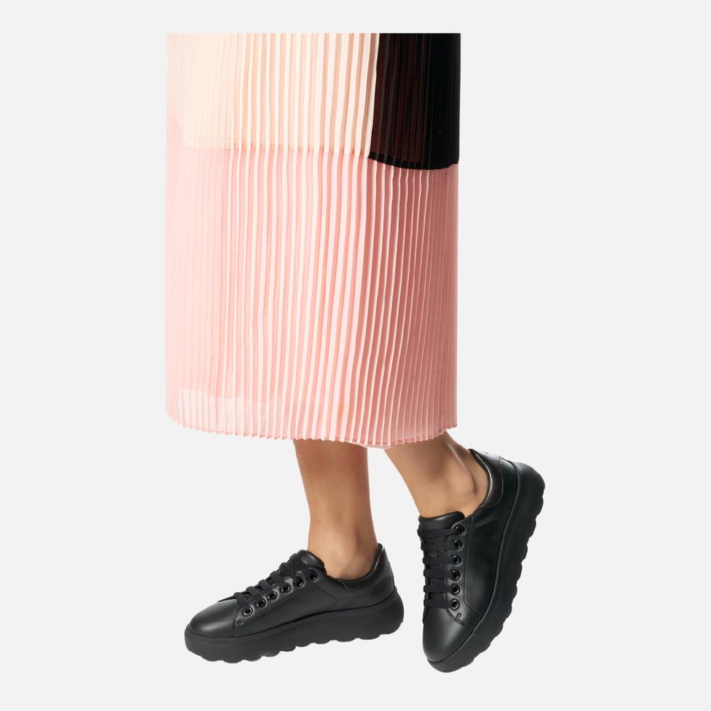 Geox Spherica Ec4.1 Mujer D45TCD085NFC9B1G Zapatillas Bajas