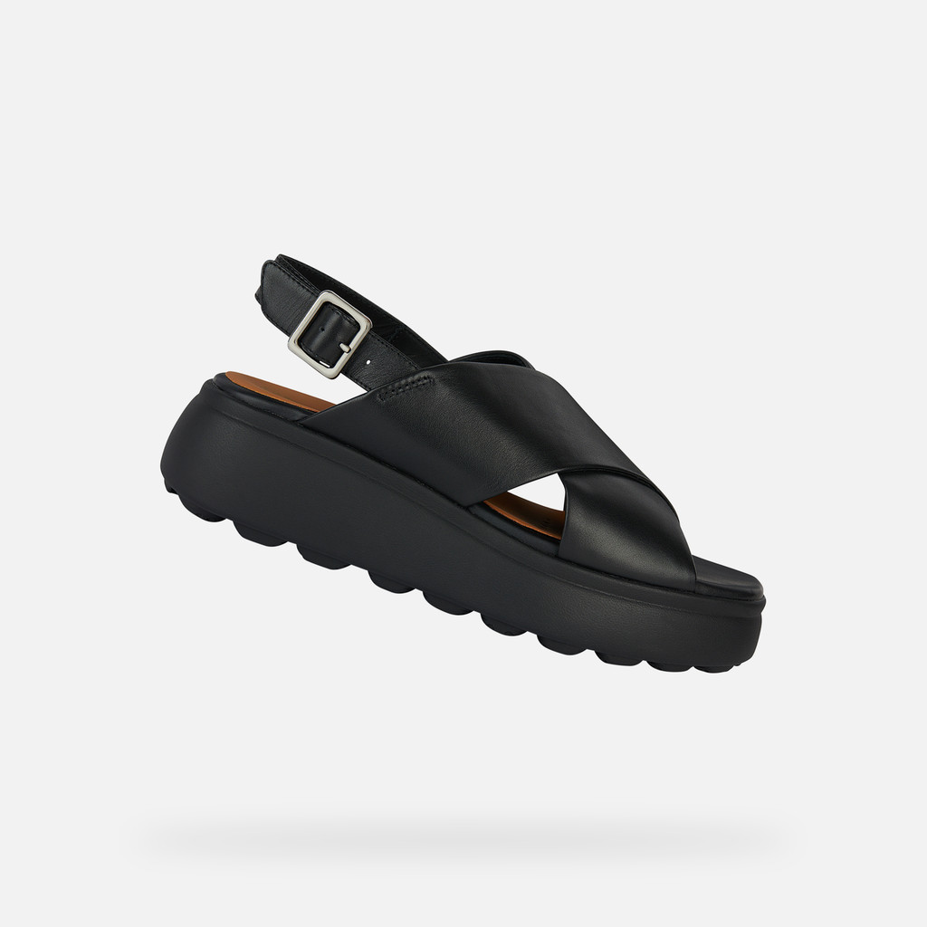 Geox spherica ec4.1 s mujer D45D4A00085C9999 Sandalias suela alta