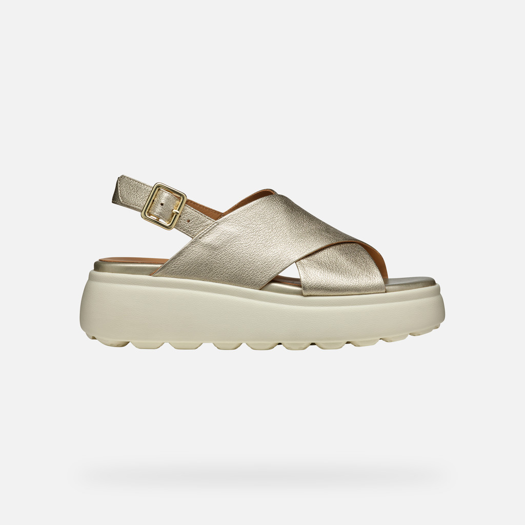 Geox Spherica Ec4.1 S Mujer D45D4A000KYC2012 Sandalias Suela Alta