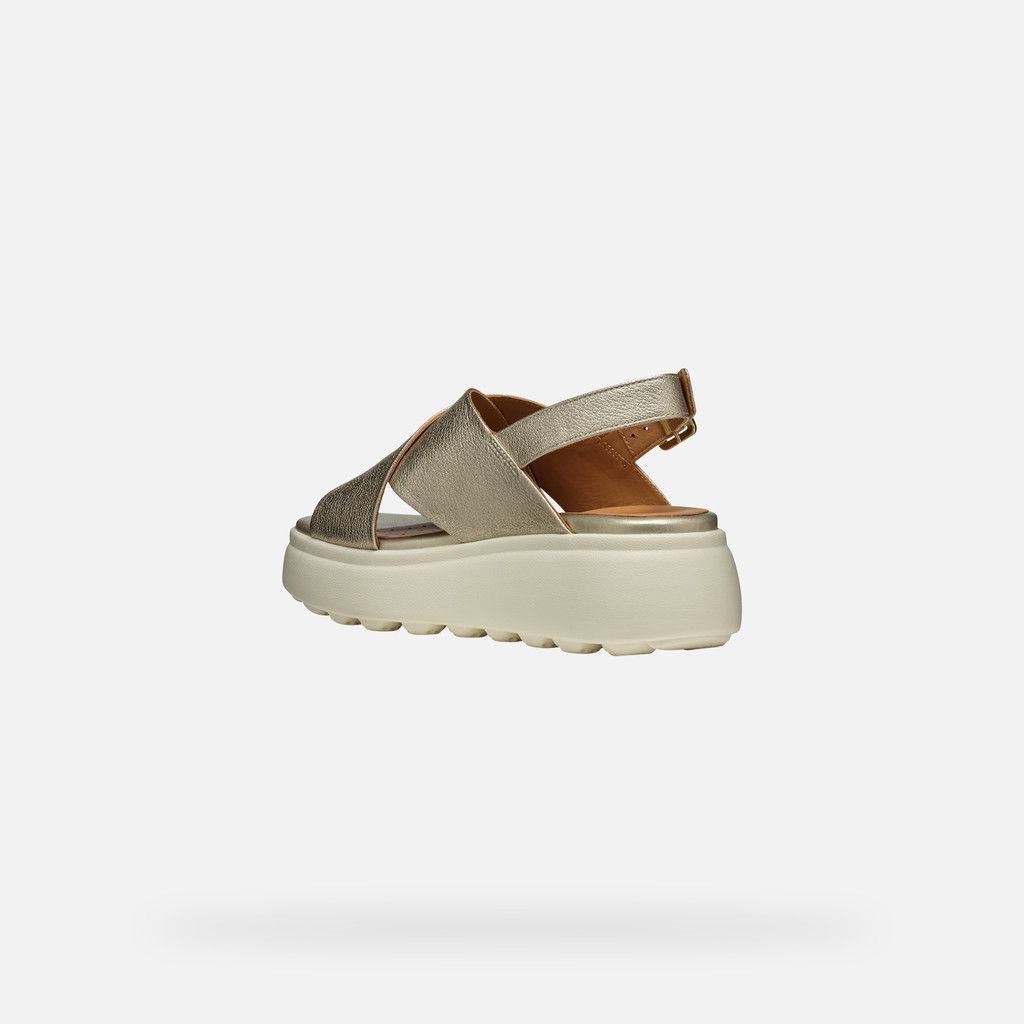 Geox Spherica Ec4.1 S Mujer D45D4A000KYC2012 Sandalias Suela Alta