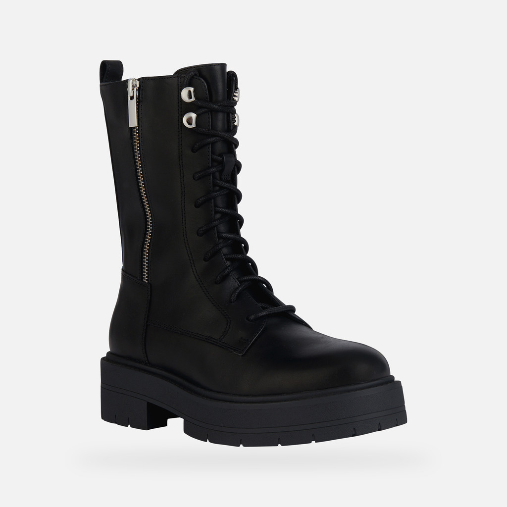 Geox Spherica Ec7 Mujer D36VDJ00043C9999 Botas Militares