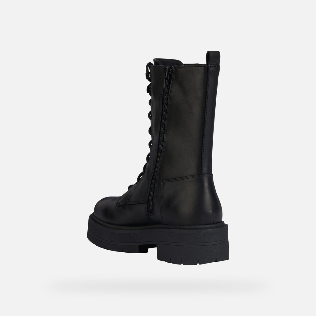 Geox Spherica Ec7 Mujer D36VDJ00043C9999 Botas Militares