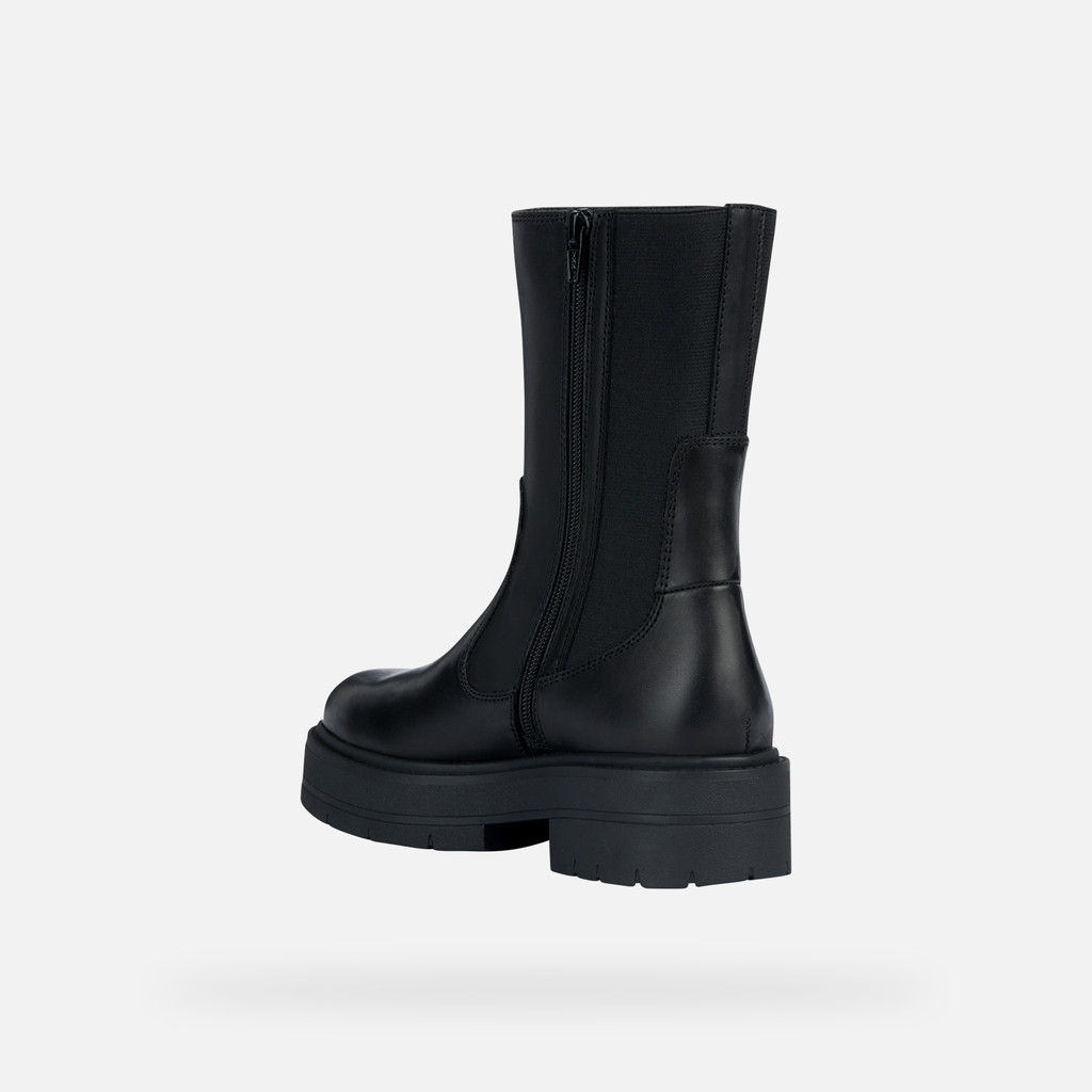 Geox Spherica Ec7 Mujer D36VDK00043C9999 Botas Chelsea