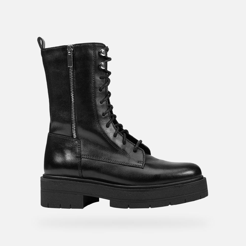 Geox Spherica Ec7 Mujer D36VDM00043C9999 Botas Militares