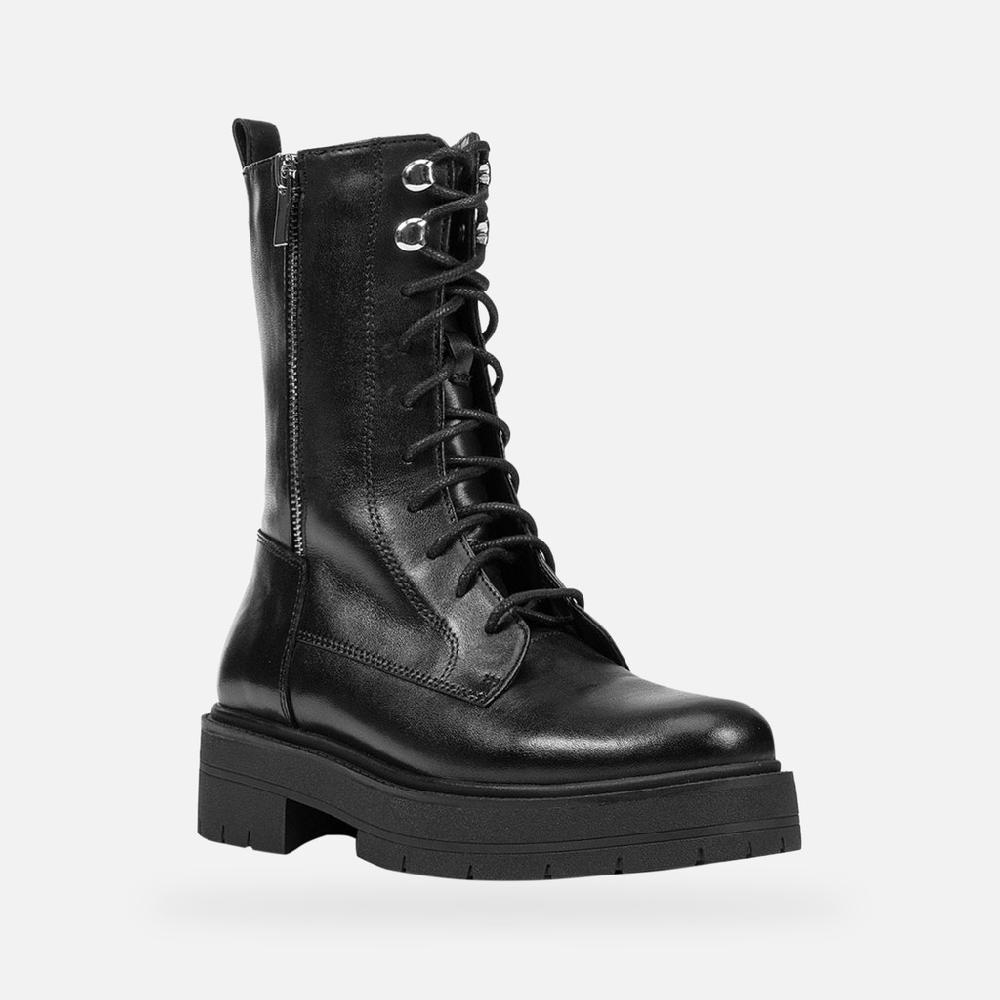 Geox Spherica Ec7 Mujer D36VDM00043C9999 Botas Militares