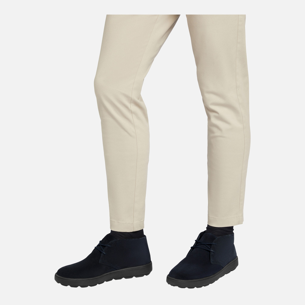 Geox Spherica Ecub-1 Hombre U45GPB00022C4002 Zapatos De Ante