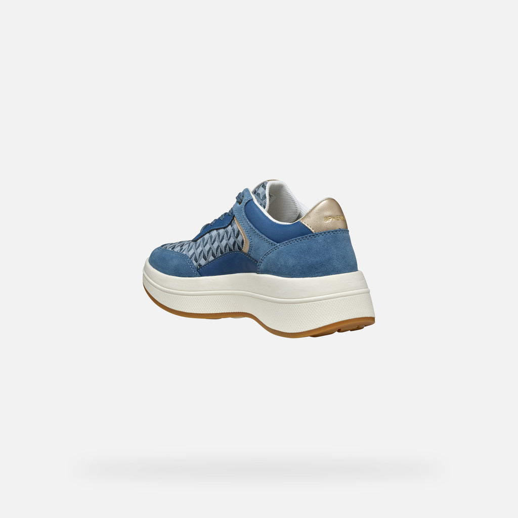 Geox Spherica Ecub-3 Mujer D46WTD0CK22C4005 Zapatillas Con Plataforma
