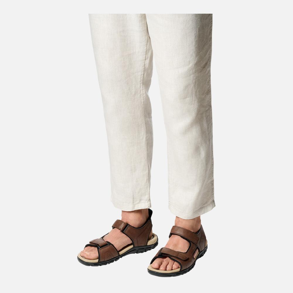 Geox Strada Hombre U4524B000MEC6006 Sandalias Abiertas