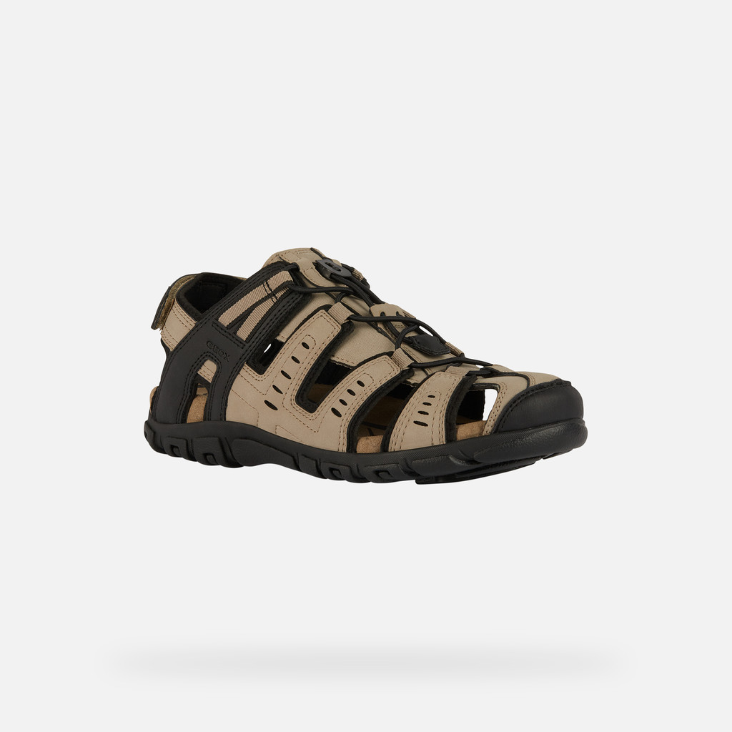 Geox Strada Hombre U4524C000EKC6738 Sandalias Cerradas
