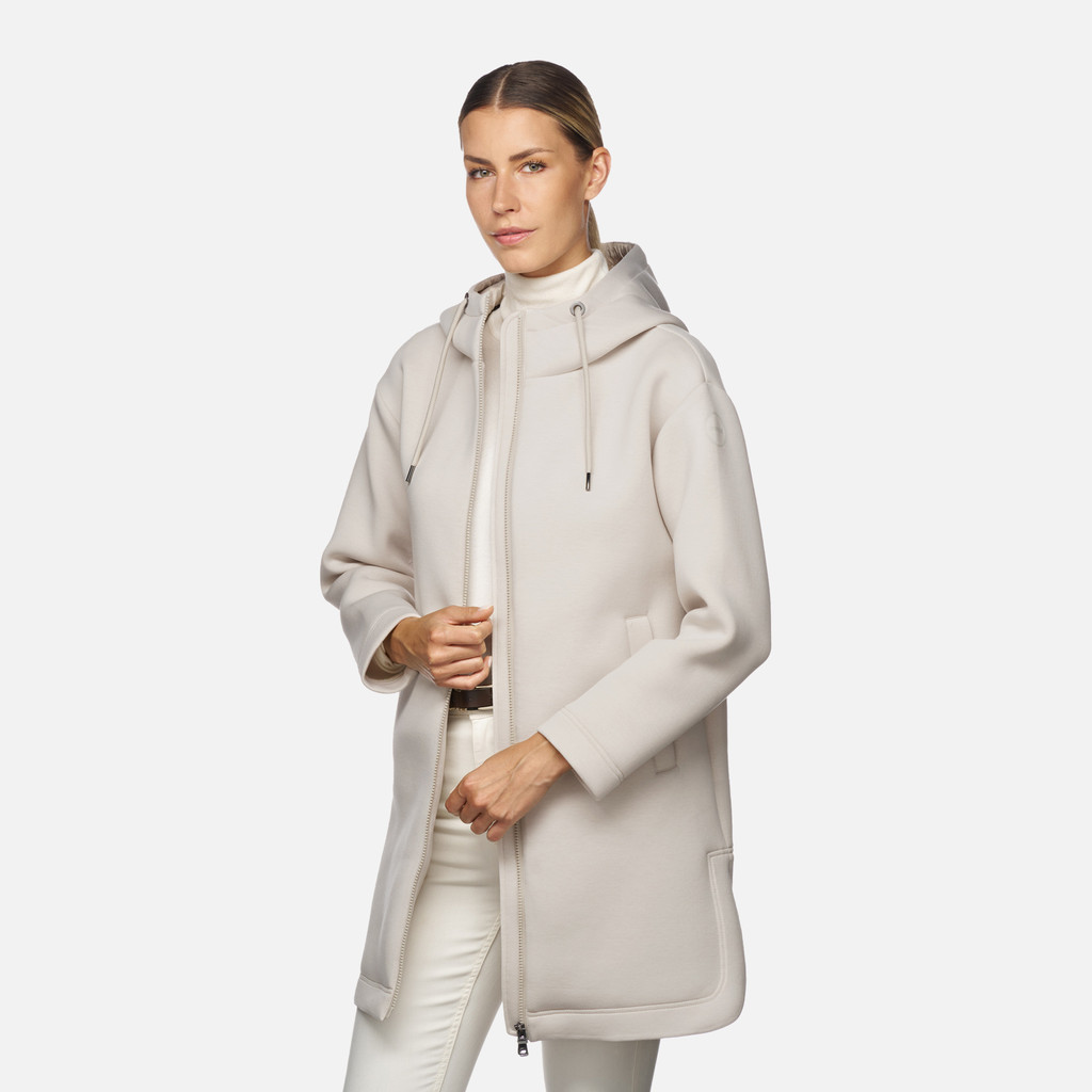 Geox Sweater Mujer W4675BT3175F1616 Sudadera Con Capucha