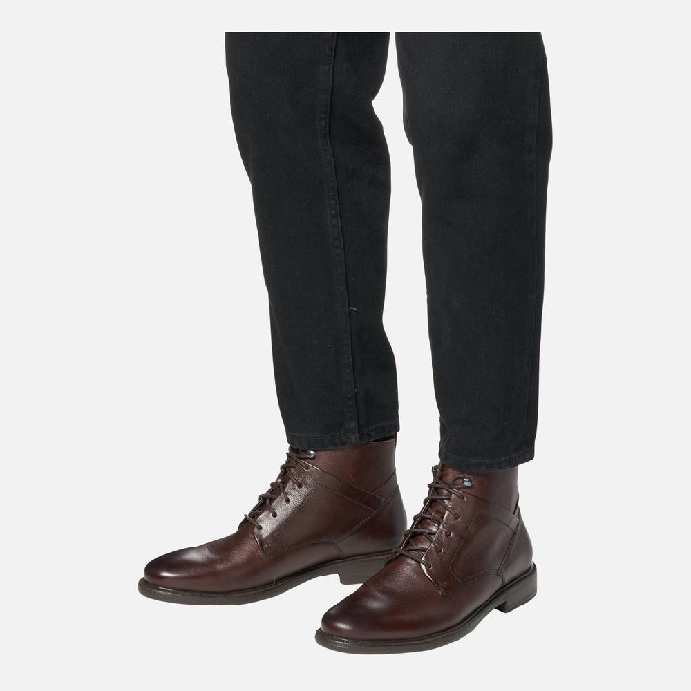 Geox Terence Hombre U467HA00047C6009 Botines Con Cordones