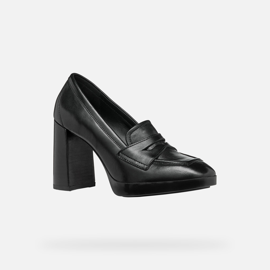 Geox Teulada Mujer D36VLD00043C9999 Mocasines De Tacón