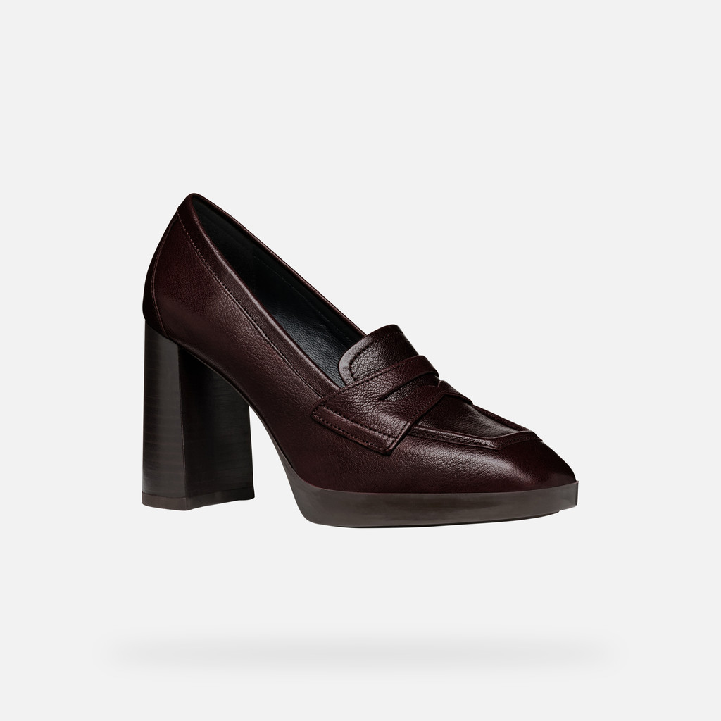 Geox Teulada Mujer D36VLD000TCC7011 Mocasines De Tacón