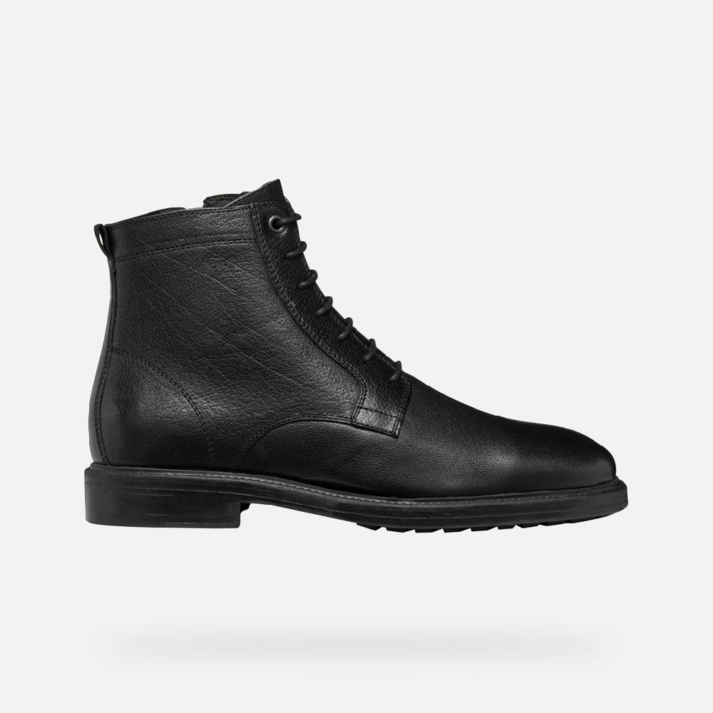 Geox Tiberio Hombre U46G5D000JDC9999 Botines Con Cordones