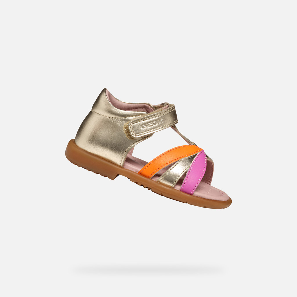 Geox verred niña pequeña B5521A044BCC2010 Sandalias abiertas