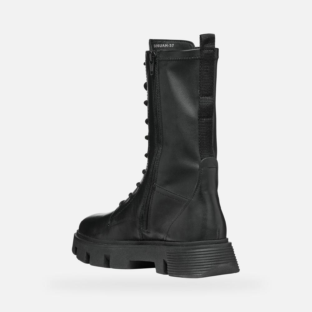 Geox Vilde Mujer D26UAH043KBC9997 Botines Con Cordones