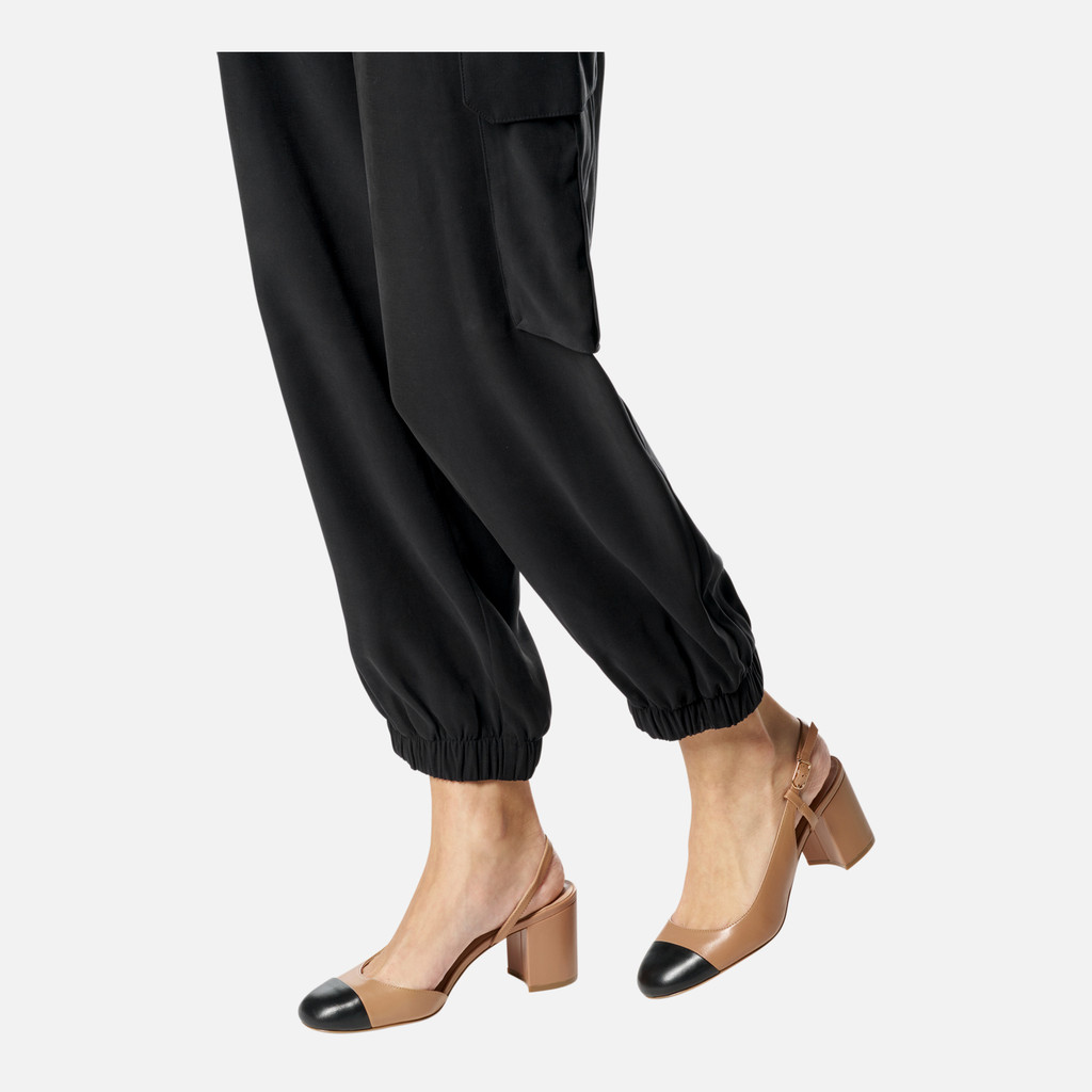 Geox Virnilisa 65 Mujer D55YYA000TUC0015 Slingbacks Con Tacón Medio