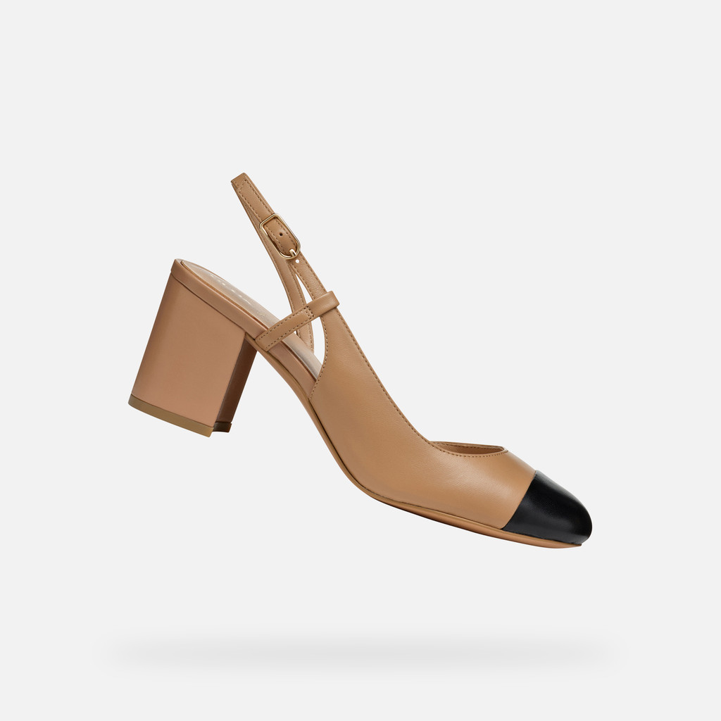 Geox virnilisa 65 mujer D55YYA000TUC0015 Slingbacks con tacón medio