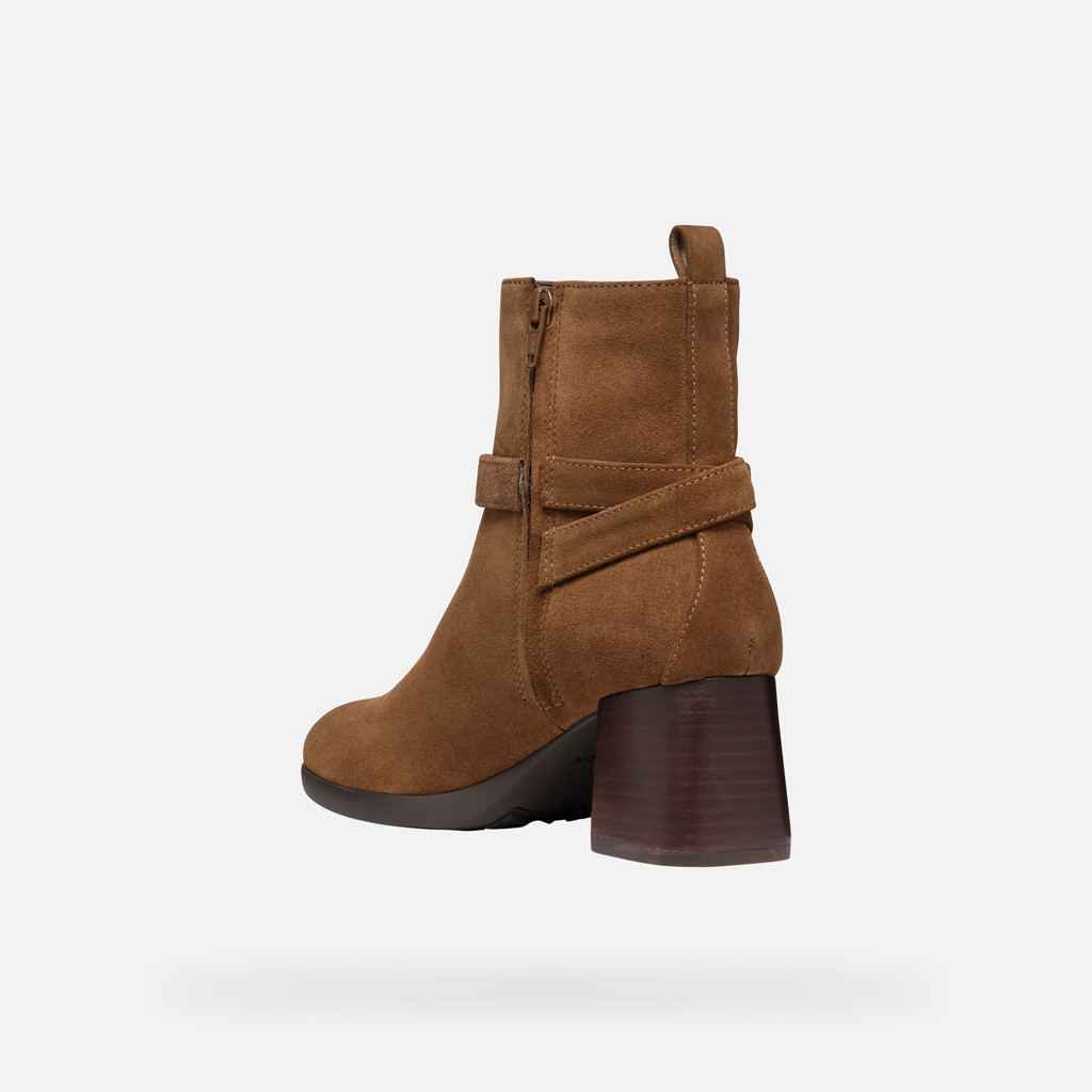 Geox Walk Pleasure 55 Mujer D46XBA00022C6372 Botines Tacón Medio