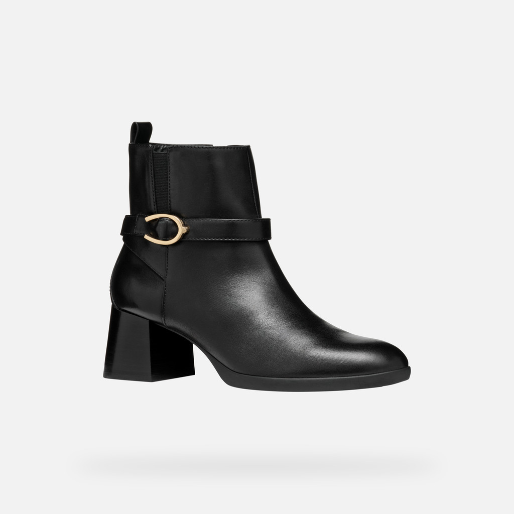 Geox Walk Pleasure 55 Mujer D46XBA00043C9999 Botines Tacón Medio