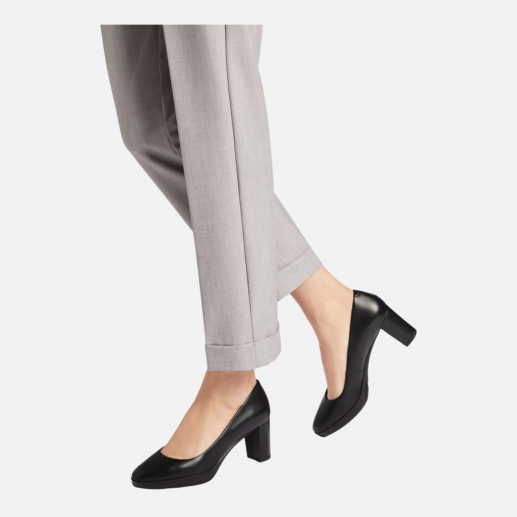 Geox Walk Pleasure 60 Mujer D35TED000Y3C9999 Zapatos De Salón Tacón Medio