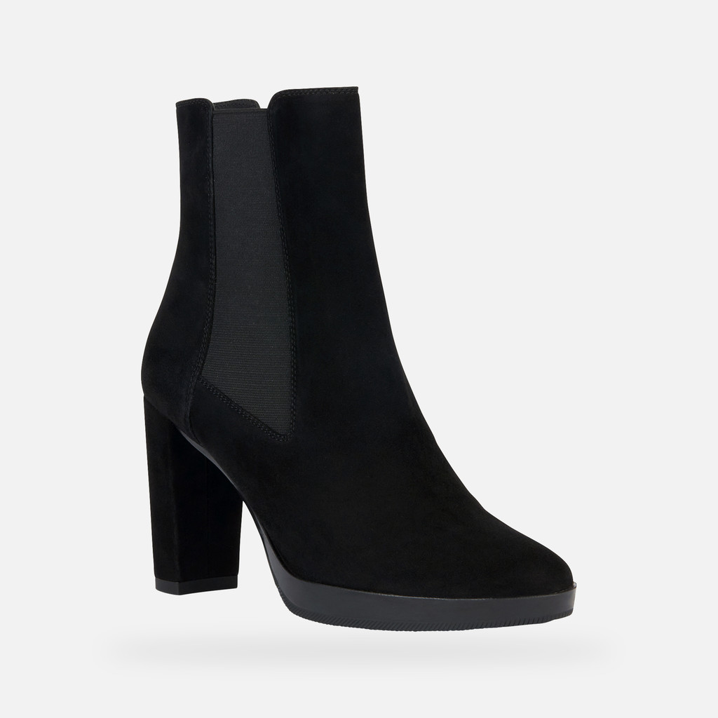 Geox Walk Pleasure 85 Mujer D35TFC00021C9999 Botines De Tacón Alto