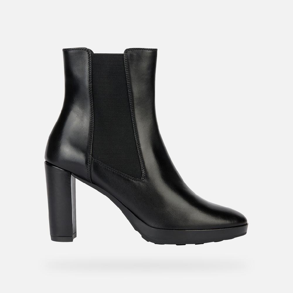 Geox Walk Pleasure 85 Mujer D35TFC00043C9999 Botines De Tacón Alto