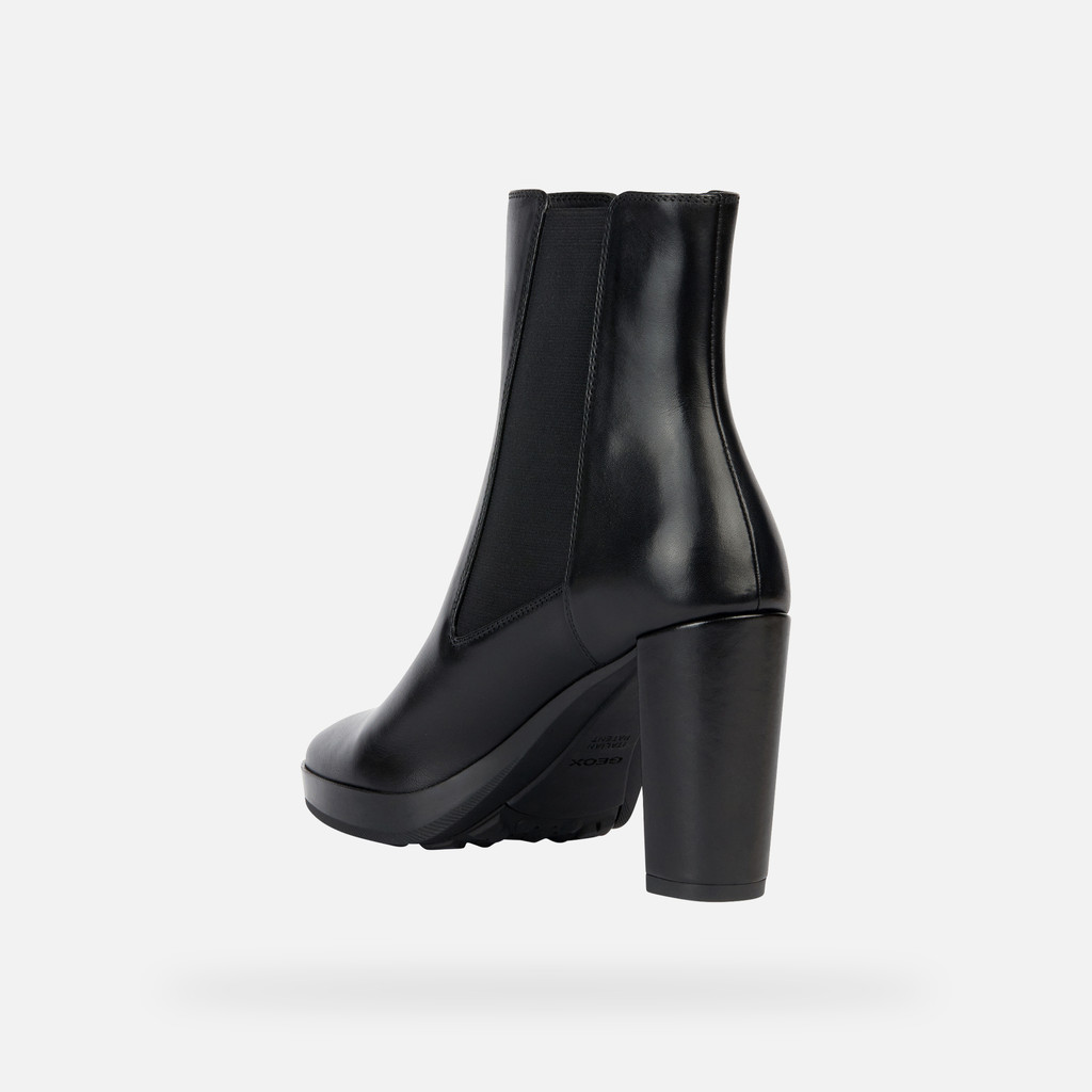 Geox Walk Pleasure 85 Mujer D35TFC00043C9999 Botines De Tacón Alto