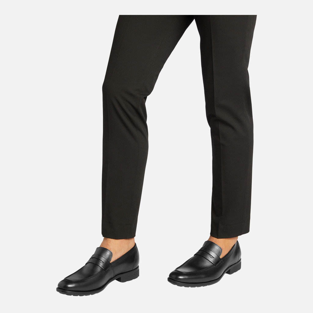 Geox Walk Pleasure F Hombre U46H8C00043C9999 Mocasines De Cuero